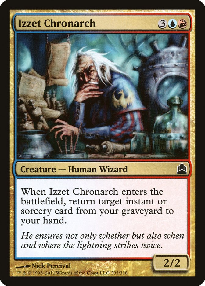 Izzet Chronarch [Commander 2011] | L.A. Mood Comics and Games