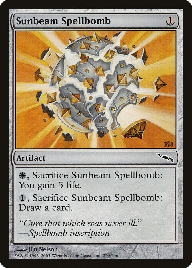 Sunbeam Spellbomb [Mirrodin] | L.A. Mood Comics and Games