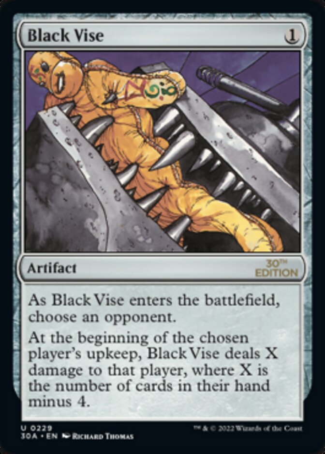 Black Vise [30th Anniversary Edition] | L.A. Mood Comics and Games