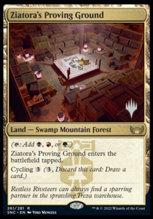 Ziatora's Proving Ground (Promo Pack) [Streets of New Capenna Promos] | L.A. Mood Comics and Games