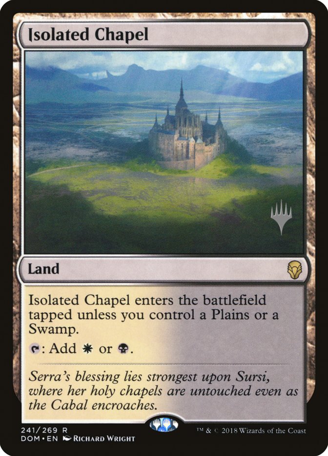 Isolated Chapel (Promo Pack) [Dominaria Promos] | L.A. Mood Comics and Games