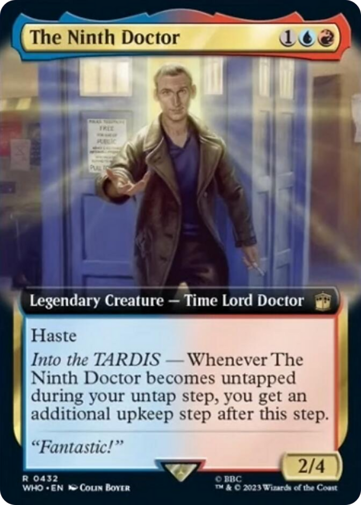 The Ninth Doctor (Extended Art) [Doctor Who] | L.A. Mood Comics and Games
