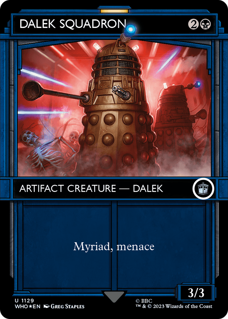 Dalek Squadron (Showcase) (Surge Foil) [Doctor Who] | L.A. Mood Comics and Games