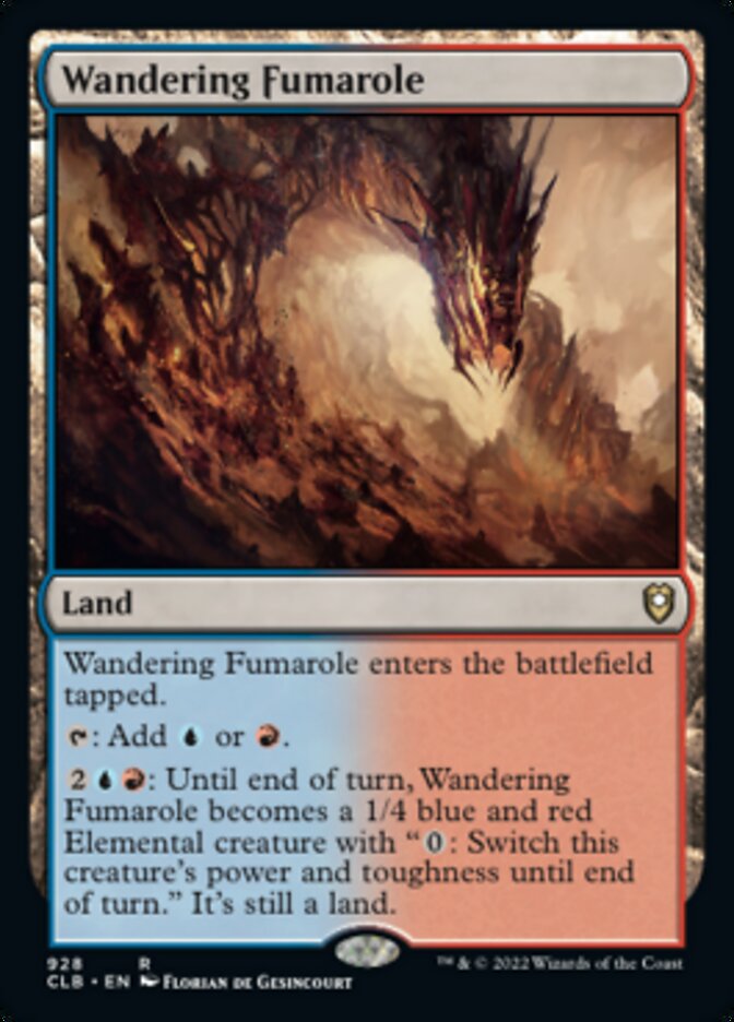 Wandering Fumarole [Commander Legends: Battle for Baldur's Gate] | L.A. Mood Comics and Games