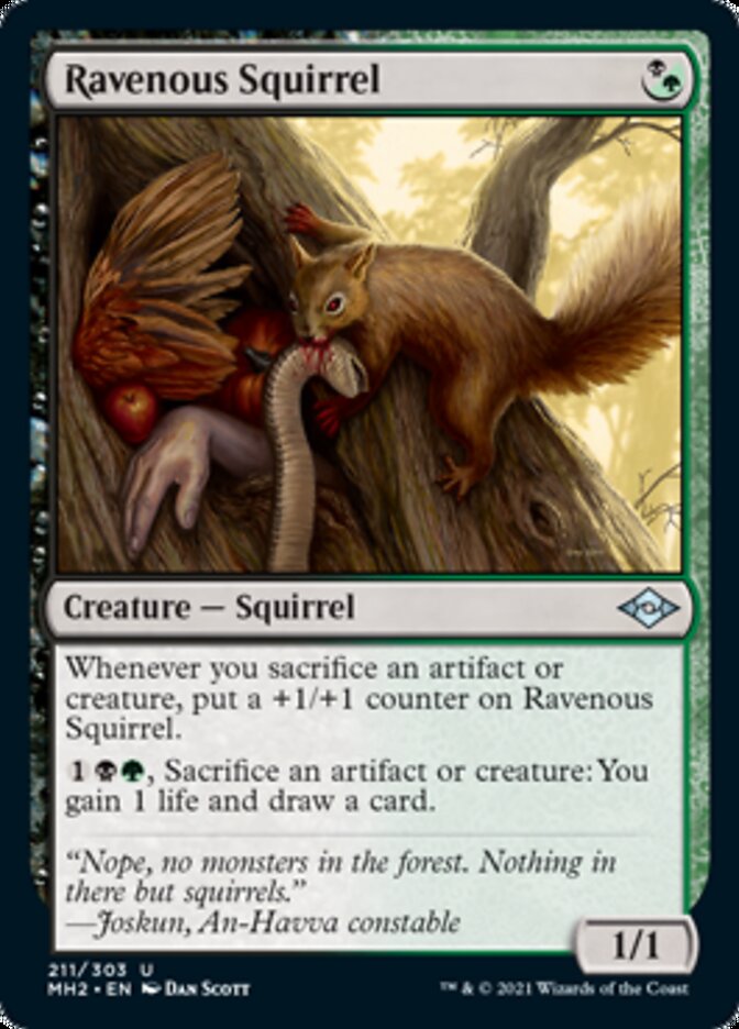 Ravenous Squirrel [Modern Horizons 2] | L.A. Mood Comics and Games