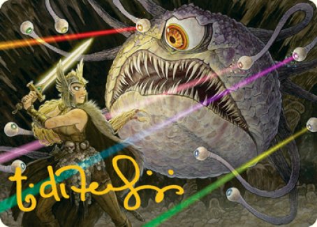 Hive of the Eye Tyrant Art Card (Gold-Stamped Signature) [Dungeons & Dragons: Adventures in the Forgotten Realms Art Series] | L.A. Mood Comics and Games