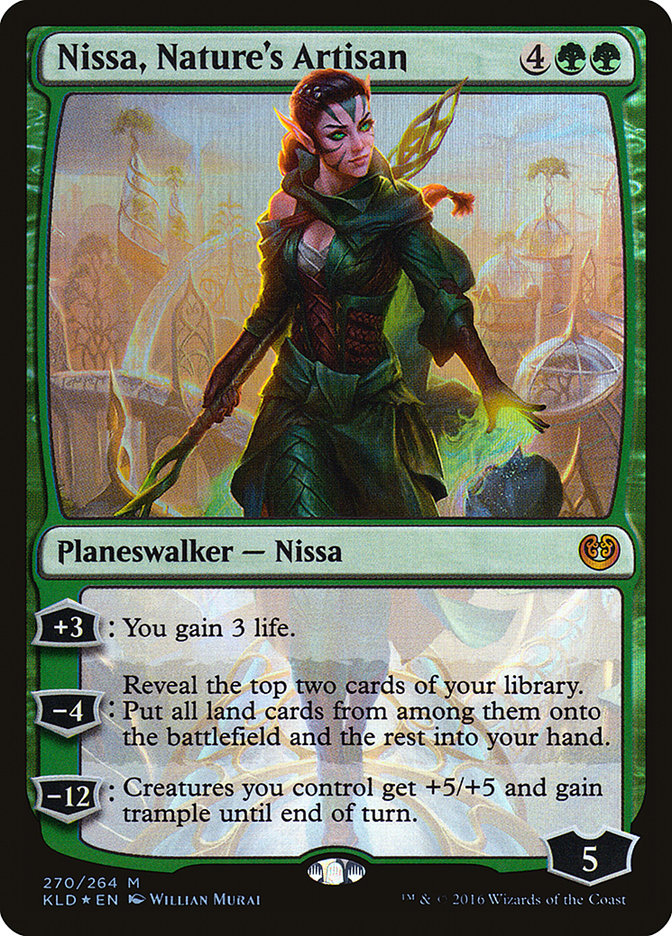 Nissa, Nature's Artisan [Kaladesh] | L.A. Mood Comics and Games