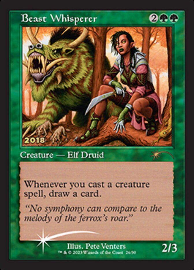 Beast Whisperer [30th Anniversary Promos] | L.A. Mood Comics and Games