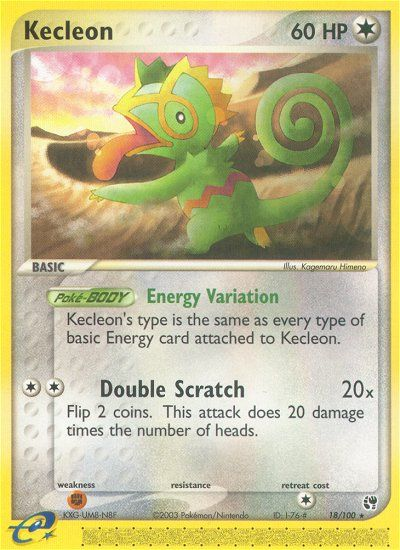 Kecleon (18/100) [EX: Sandstorm] | L.A. Mood Comics and Games