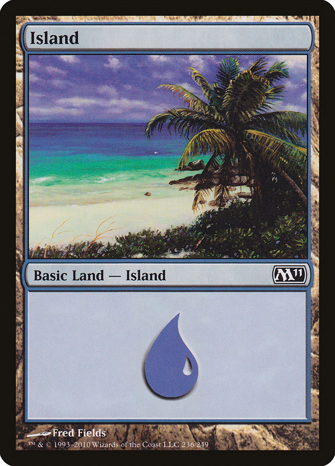 Island (236) [Magic 2011] | L.A. Mood Comics and Games