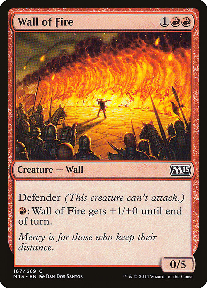 Wall of Fire [Magic 2015] | L.A. Mood Comics and Games