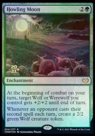 Howling Moon [Innistrad: Crimson Vow Prerelease Promos] | L.A. Mood Comics and Games