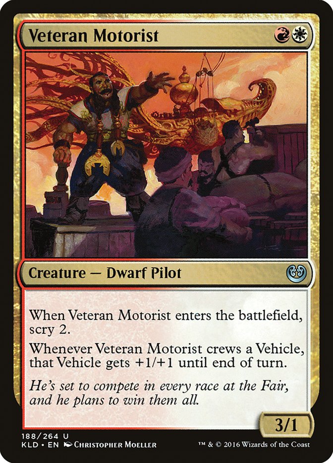 Veteran Motorist [Kaladesh] | L.A. Mood Comics and Games