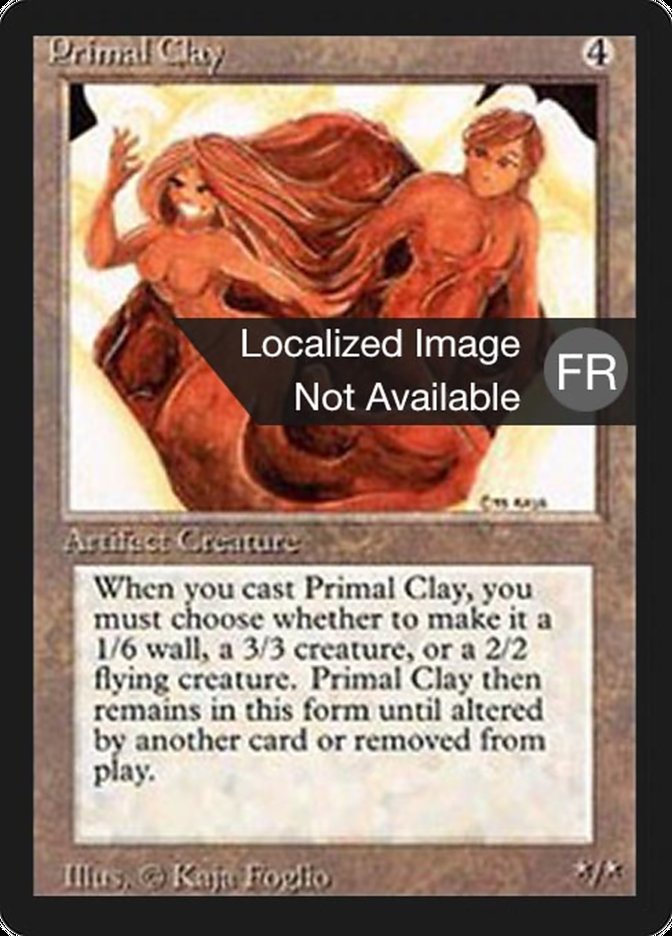 Primal Clay [Foreign Black Border] | L.A. Mood Comics and Games