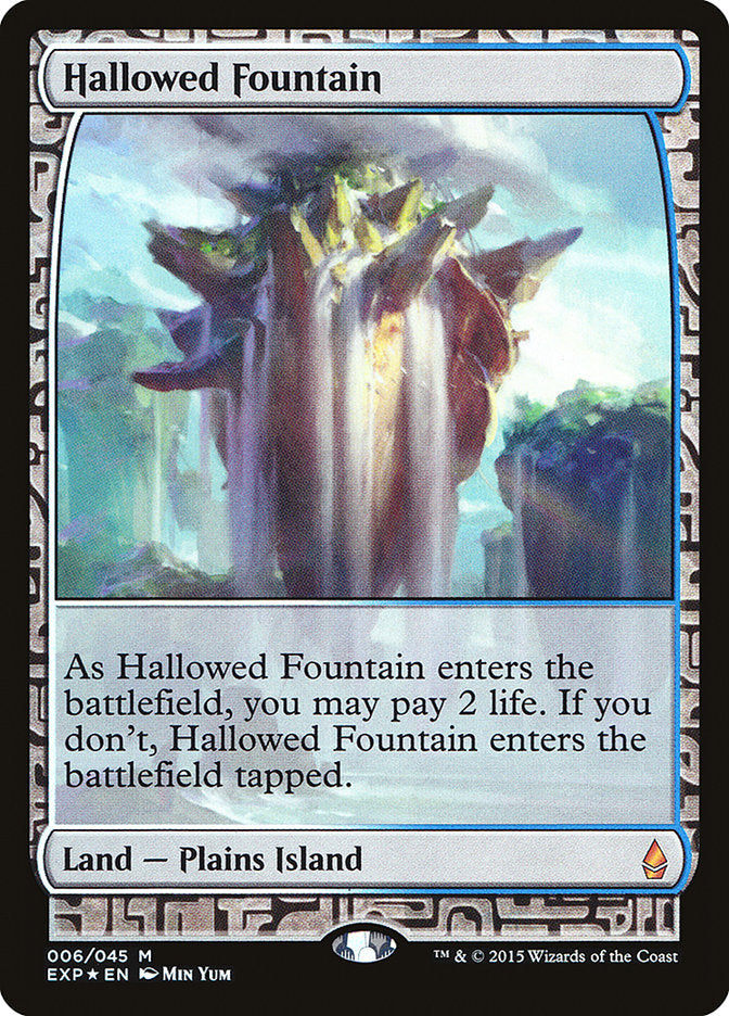 Hallowed Fountain [Zendikar Expeditions] | L.A. Mood Comics and Games