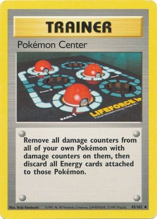 Pokemon Center (85/102) [Base Set Unlimited] | L.A. Mood Comics and Games