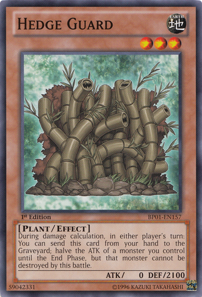 Hedge Guard [BP01-EN157] Common | L.A. Mood Comics and Games