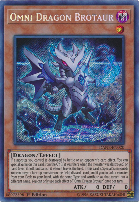 Omni Dragon Brotaur [DANE-EN020] Secret Rare | L.A. Mood Comics and Games