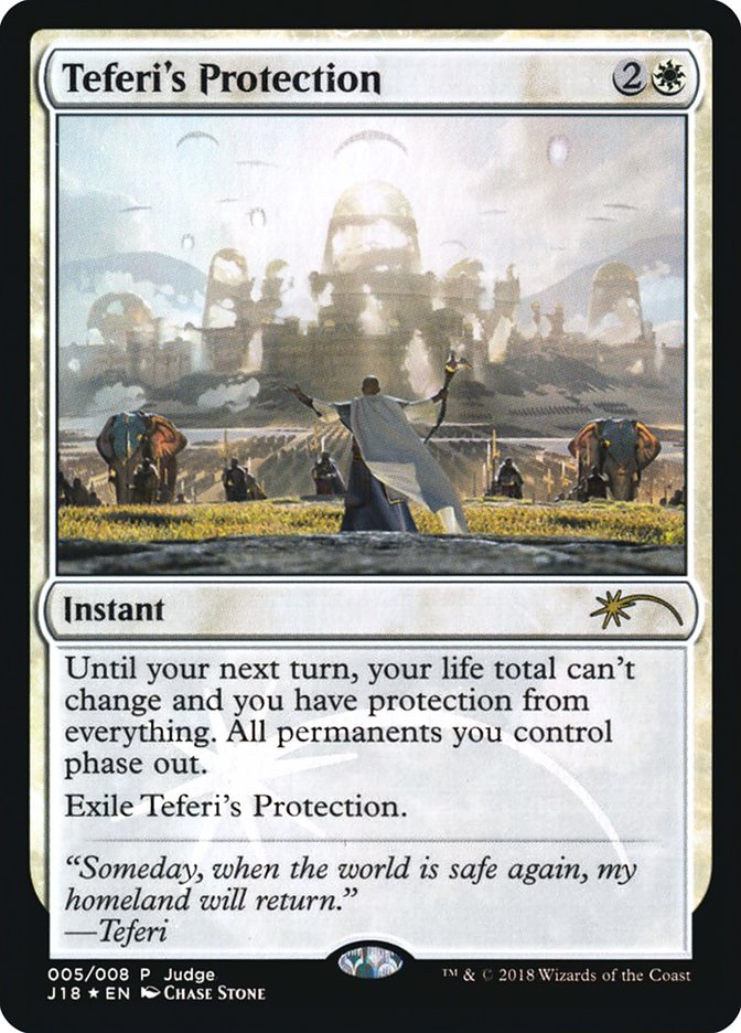 Teferi's Protection [Judge Gift Cards 2018] | L.A. Mood Comics and Games