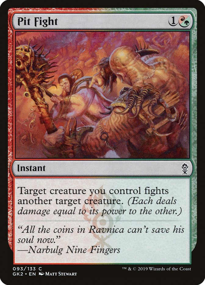 Pit Fight [Ravnica Allegiance Guild Kit] | L.A. Mood Comics and Games