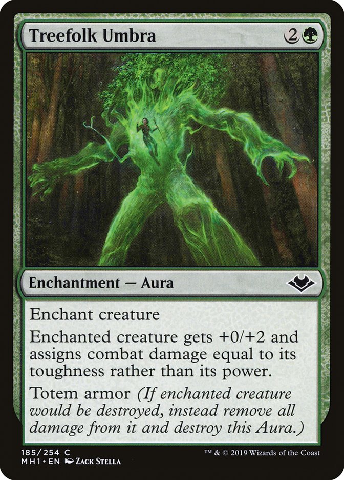 Treefolk Umbra [Modern Horizons] | L.A. Mood Comics and Games