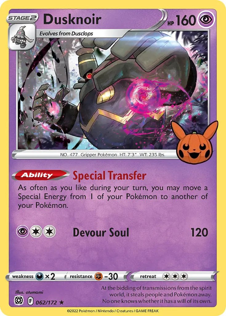 Dusknoir (062/172) [Trick or Trade] | L.A. Mood Comics and Games