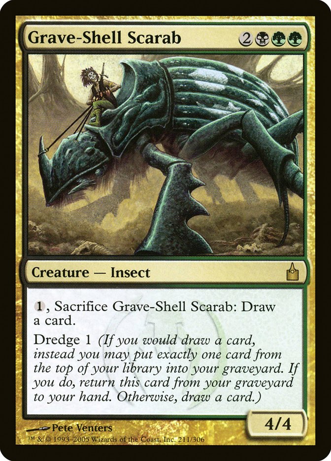 Grave-Shell Scarab [Ravnica: City of Guilds] | L.A. Mood Comics and Games