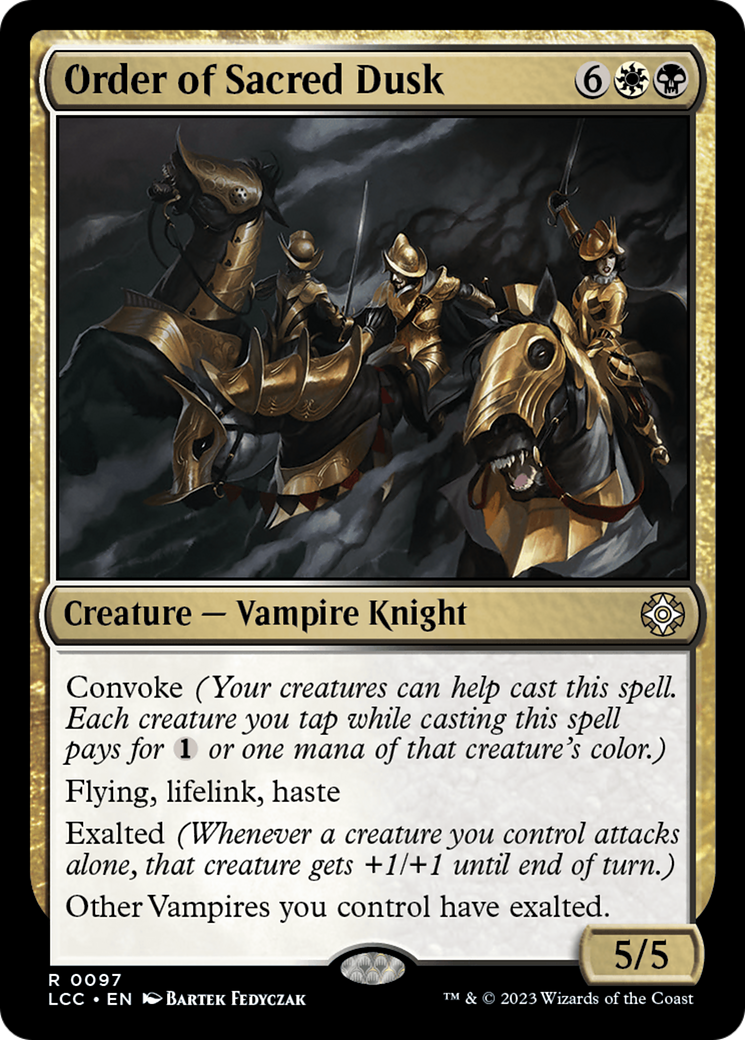 Order of Sacred Dusk [The Lost Caverns of Ixalan Commander] | L.A. Mood Comics and Games