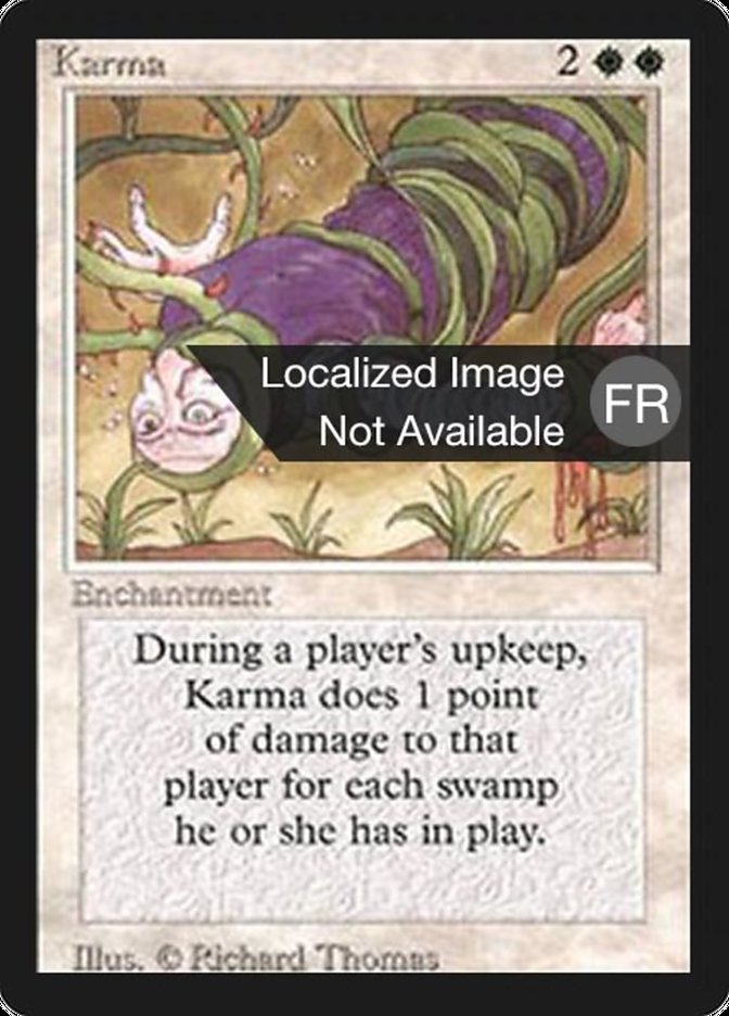 Karma [Foreign Black Border] | L.A. Mood Comics and Games