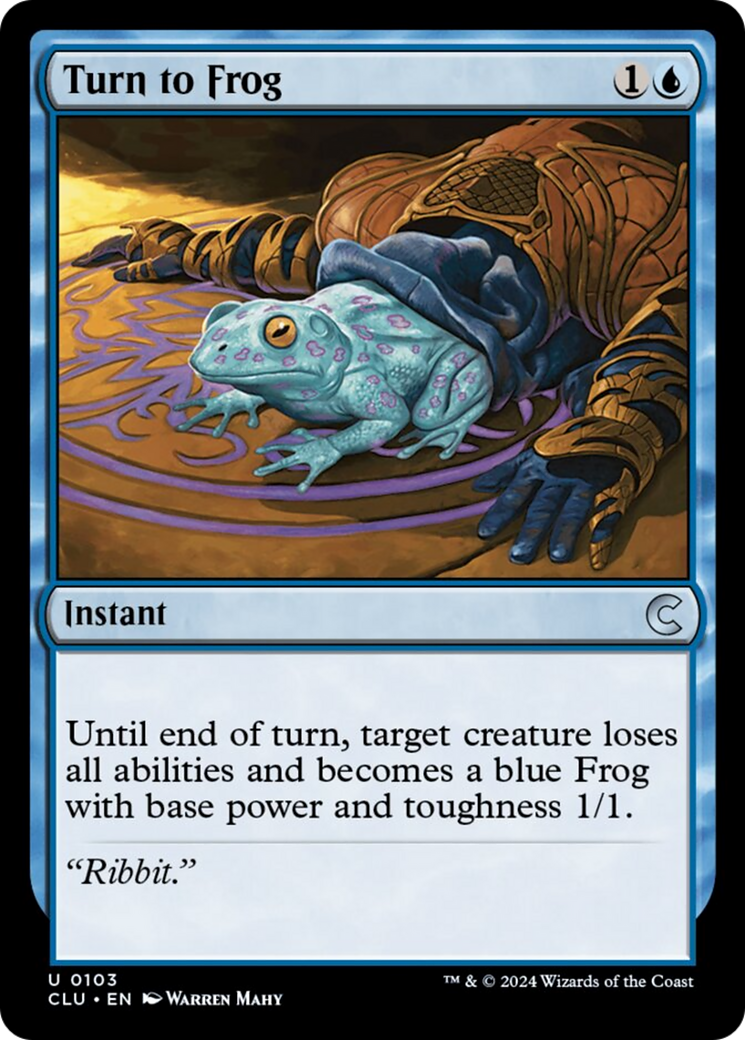 Turn to Frog [Ravnica: Clue Edition] | L.A. Mood Comics and Games
