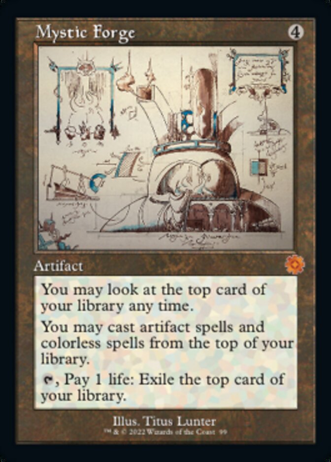 Mystic Forge (Retro Schematic) [The Brothers' War Retro Artifacts] | L.A. Mood Comics and Games