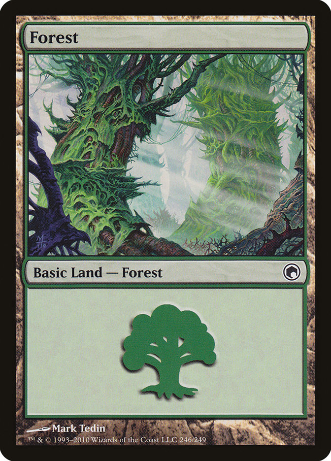 Forest (246) [Scars of Mirrodin] | L.A. Mood Comics and Games