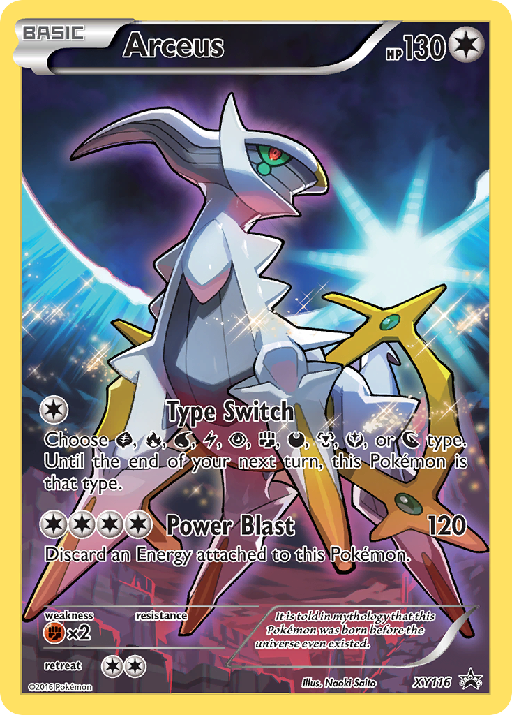 Arceus (XY116) [XY: Black Star Promos] | L.A. Mood Comics and Games