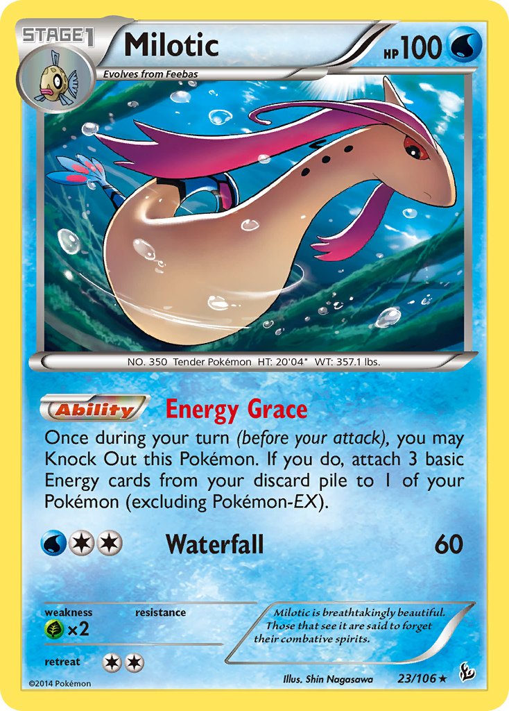 Milotic (23/106) (Theme Deck Exclusive) [XY: Flashfire] | L.A. Mood Comics and Games