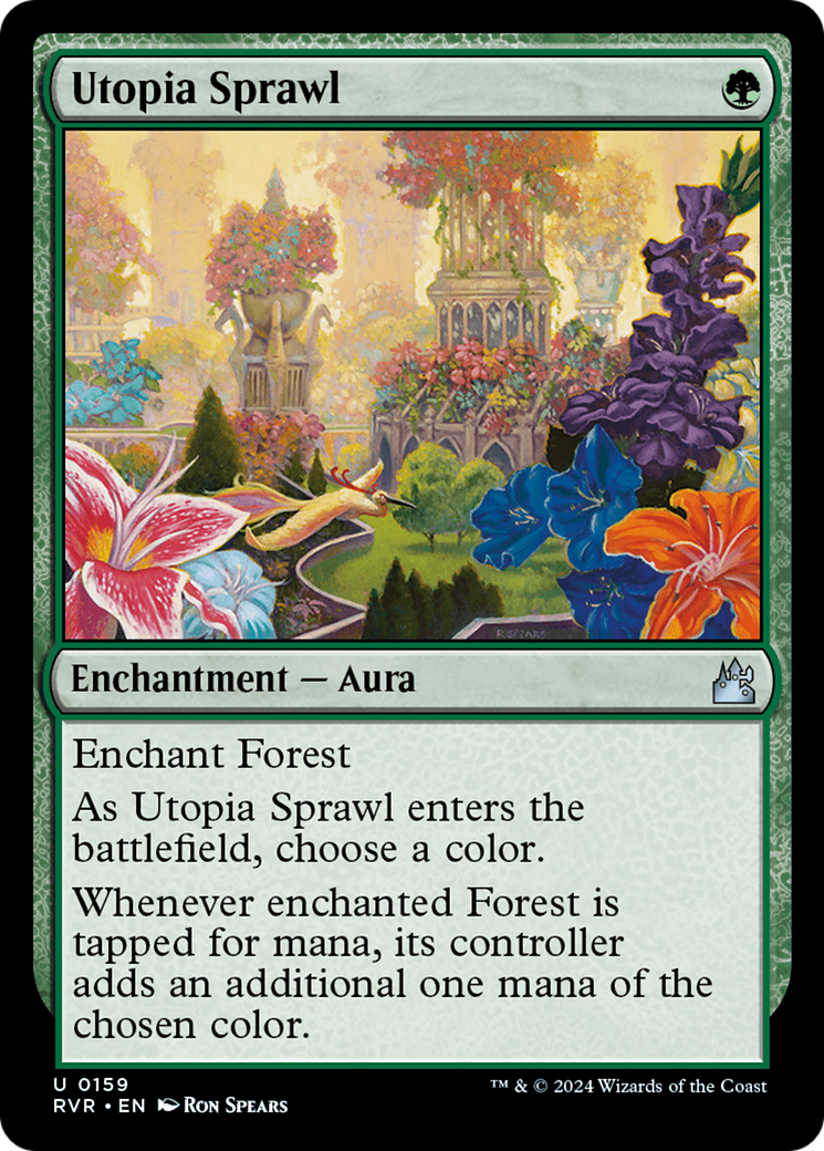 Utopia Sprawl [Ravnica Remastered] | L.A. Mood Comics and Games