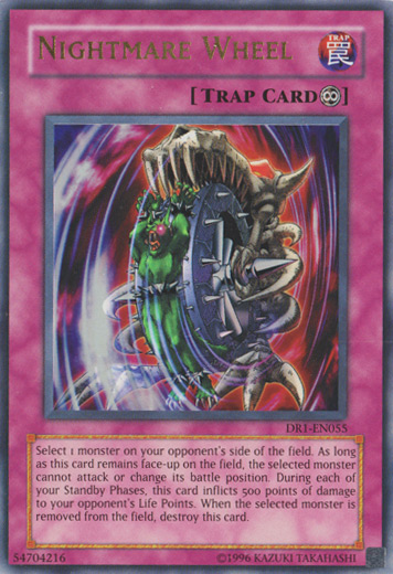 Nightmare Wheel [DR1-EN055] Ultra Rare | L.A. Mood Comics and Games