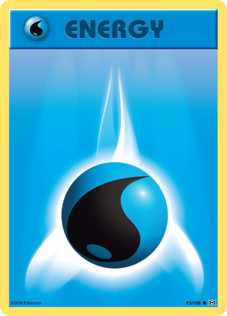 Water Energy (93/108) [XY: Evolutions] | L.A. Mood Comics and Games