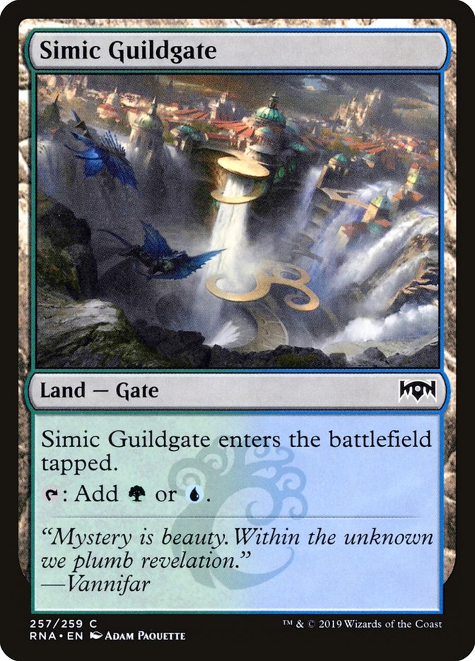 Simic Guildgate (257/259) [Ravnica Allegiance] | L.A. Mood Comics and Games