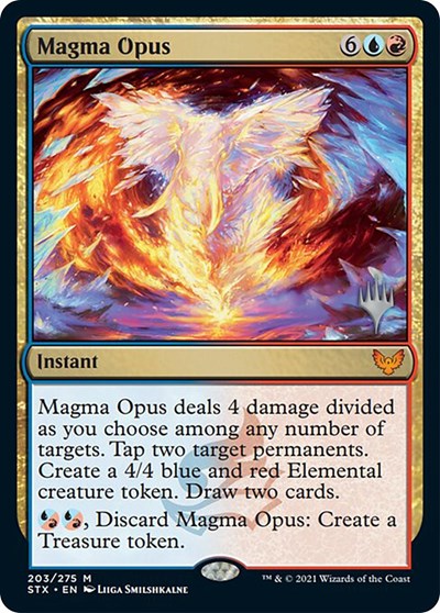 Magma Opus (Promo Pack) [Strixhaven: School of Mages Promos] | L.A. Mood Comics and Games