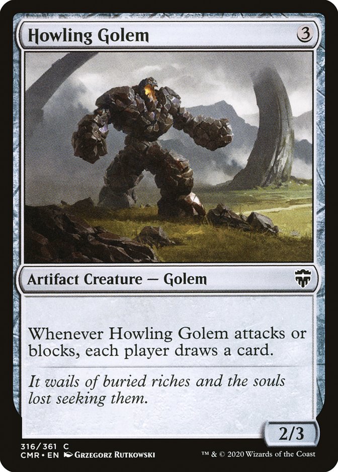 Howling Golem [Commander Legends] | L.A. Mood Comics and Games