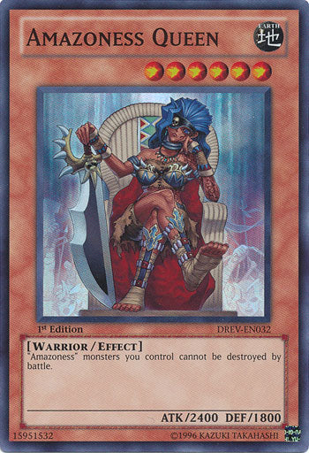 Amazoness Queen [DREV-EN032] Super Rare | L.A. Mood Comics and Games