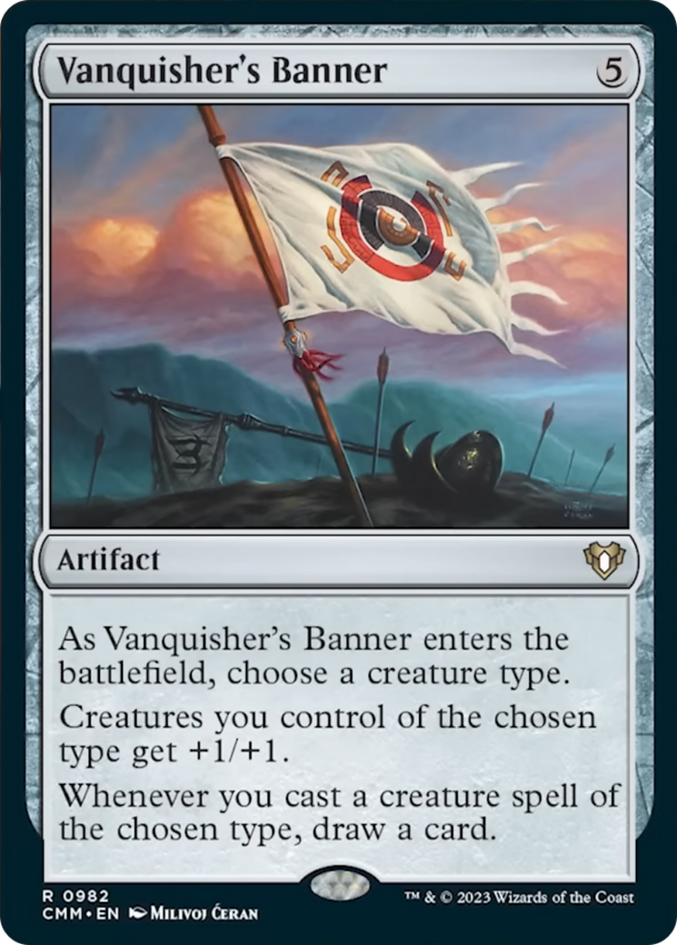 Vanquisher's Banner [Commander Masters] | L.A. Mood Comics and Games