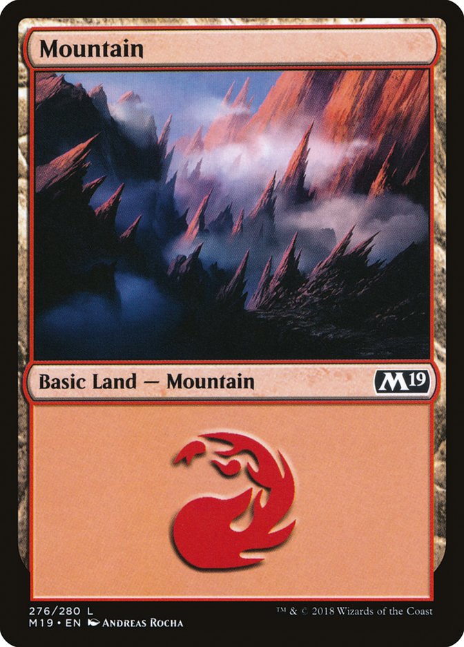 Mountain (276) [Core Set 2019] | L.A. Mood Comics and Games