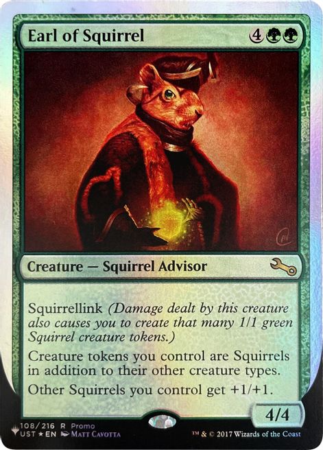 Earl of Squirrel (Unfinity Foil Edition) [The List] | L.A. Mood Comics and Games