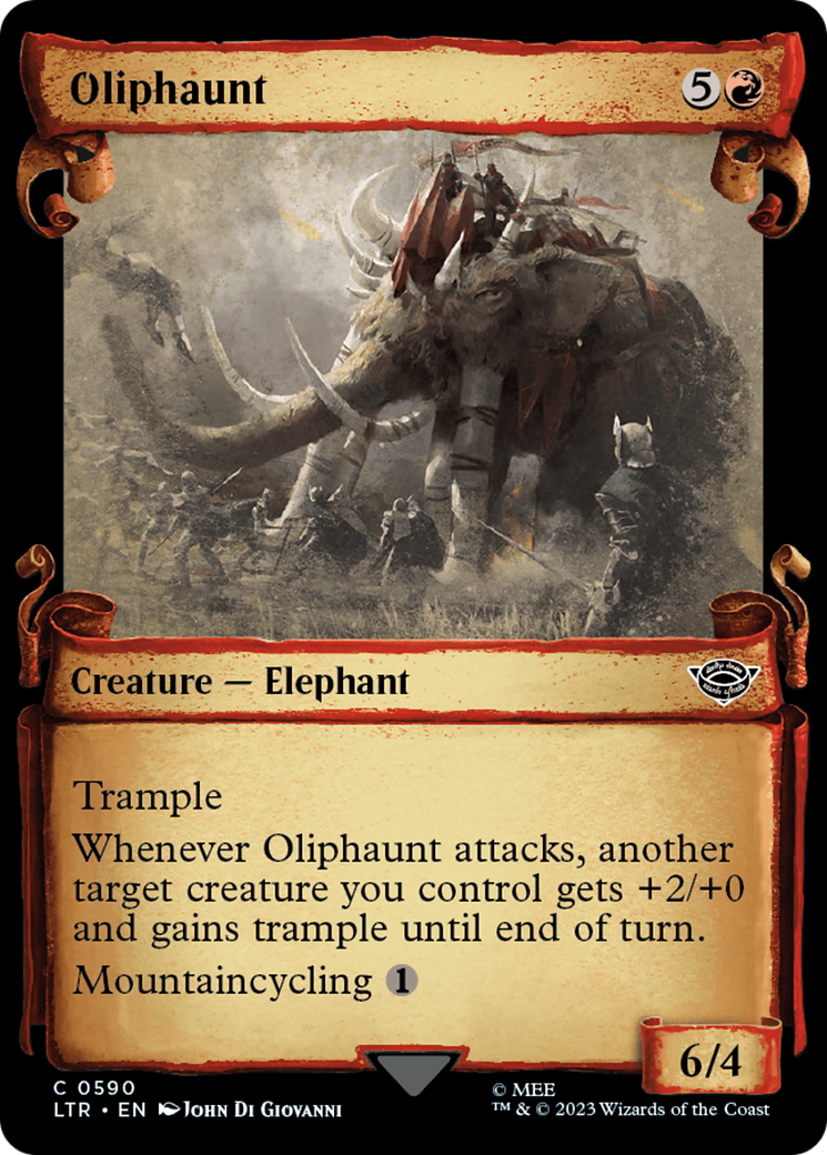 Oliphaunt [The Lord of the Rings: Tales of Middle-Earth Showcase Scrolls] | L.A. Mood Comics and Games