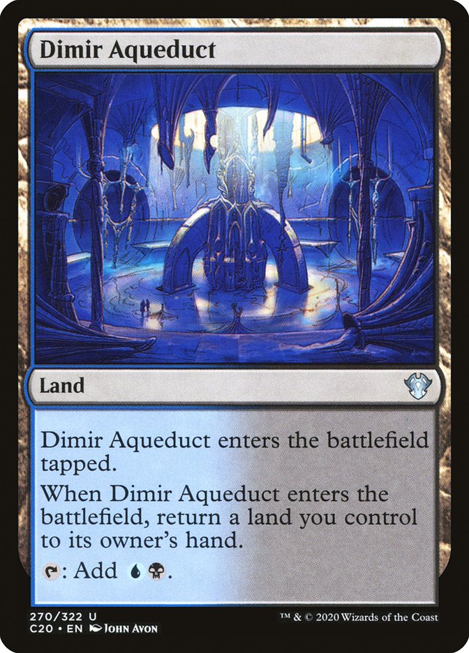 Dimir Aqueduct [Commander 2020] | L.A. Mood Comics and Games