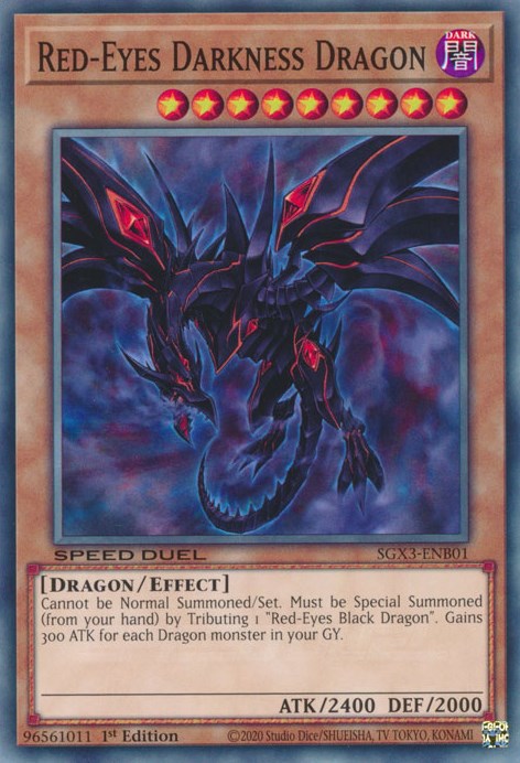 Red-Eyes Darkness Dragon [SGX3-ENB01] Common | L.A. Mood Comics and Games