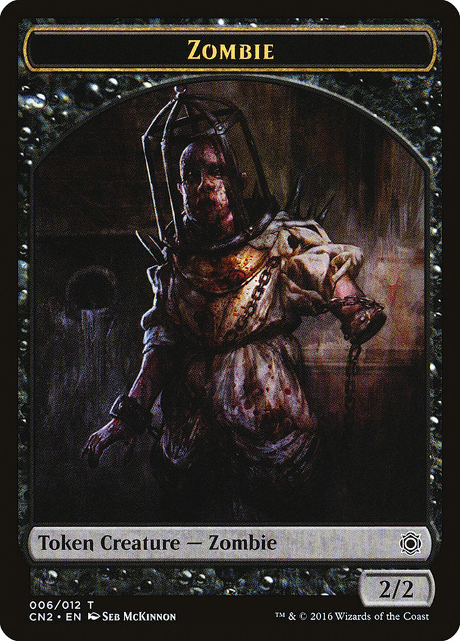 Zombie Token [Conspiracy: Take the Crown Tokens] | L.A. Mood Comics and Games