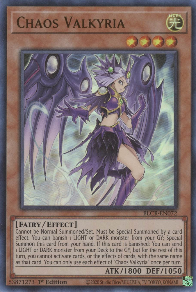 Chaos Valkyria [BLCR-EN072] Ultra Rare | L.A. Mood Comics and Games