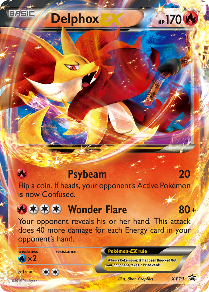 Delphox EX (XY19) [XY: Black Star Promos] | L.A. Mood Comics and Games